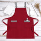 Kitchen Apron Cotton Blend Adjustable Neck Apron with Dual Pockets for Cooking Baking Kitchen Use