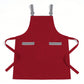 Kitchen Apron Cotton Blend Adjustable Neck Apron with Dual Pockets for Cooking Baking Kitchen Use