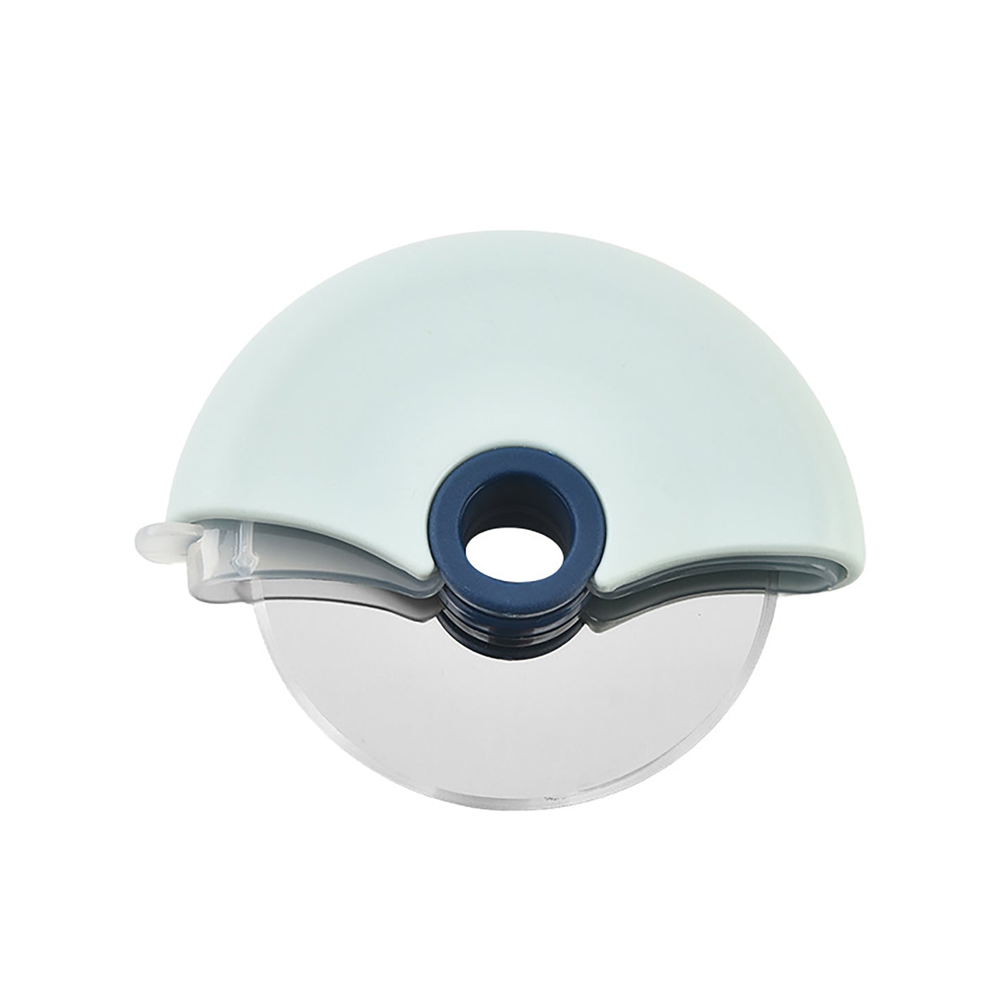 Pizza Cutter Wheel with Protective Cover Compact Handheld Rolling Blade Kitchen Cutting Tool
