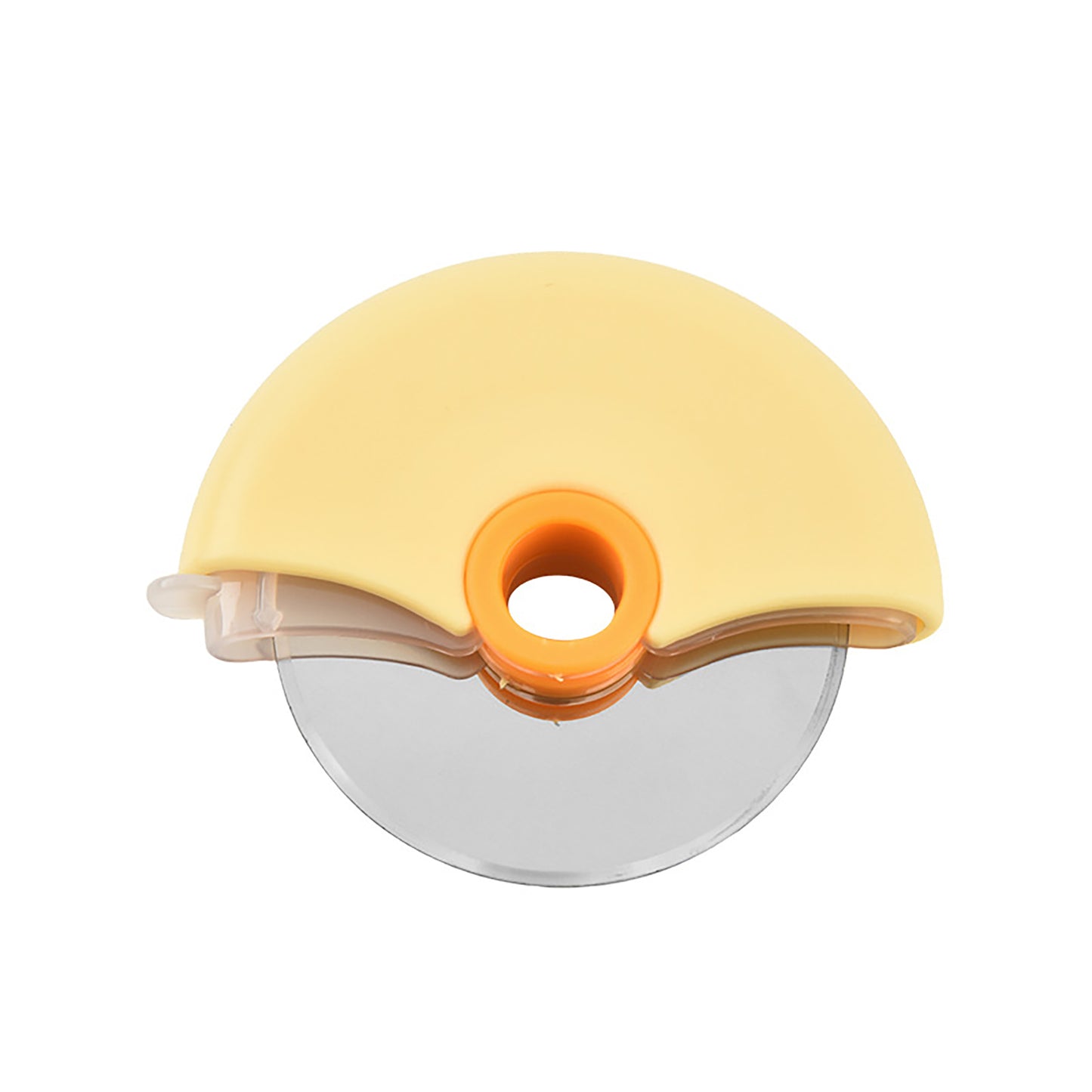 Pizza Cutter Wheel with Protective Cover Compact Handheld Rolling Blade Kitchen Cutting Tool