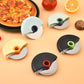 Pizza Cutter Wheel with Protective Cover Compact Handheld Rolling Blade Kitchen Cutting Tool
