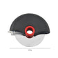 Pizza Cutter Wheel with Protective Cover Compact Handheld Rolling Blade Kitchen Cutting Tool