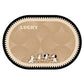 Oval Diatomite Bath Mat Soft Suede Surface Quick Dry Cute Cartoon Bathroom Floor Mat