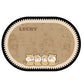 Oval Diatomite Bath Mat Soft Suede Surface Quick Dry Cute Cartoon Bathroom Floor Mat