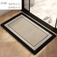 Rectangular Diatomite Bath Mat Soft Suede Surface Bathroom Floor Mat