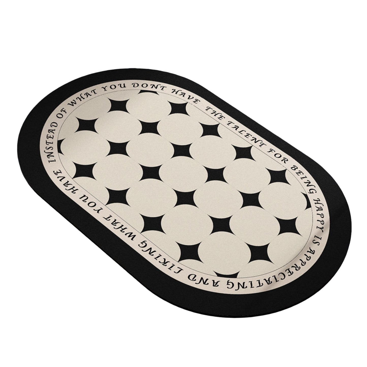 Absorbent Bathroom Floor Mat Non Slip Quick Dry Bath Rug Soft Diatom Mud Entryway Mat