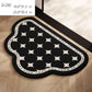 Irregular Shape Bathroom Floor Mat Non Slip Quick Dry Absorbent Bath Rug Soft Diatom Mud Mat