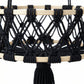 Three Tier Hanging Storage Organizer Macrame Style Basket for Plants Bathroom Kitchen Bedroom