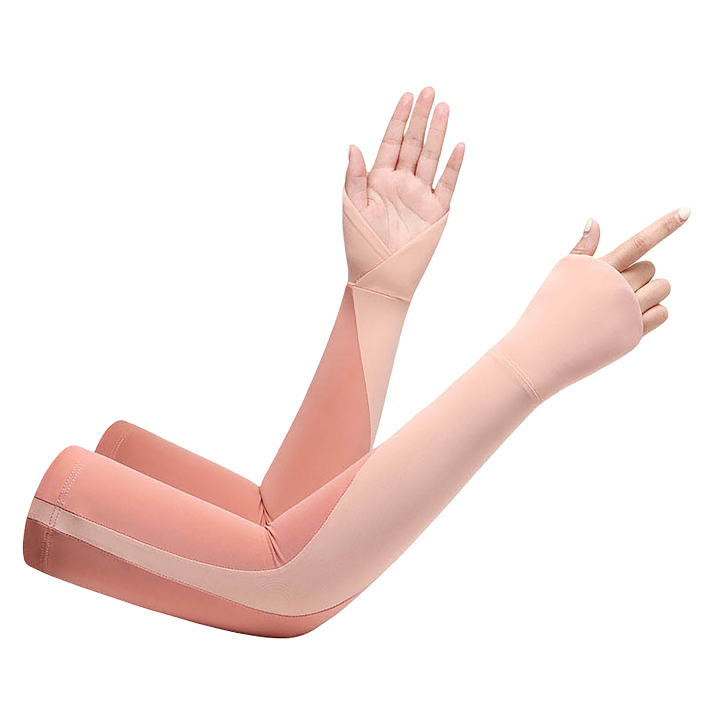 Arm Sleeves Lightweight Stretch Cooling Sun Sleeves for Outdoor Driving Running Cycling