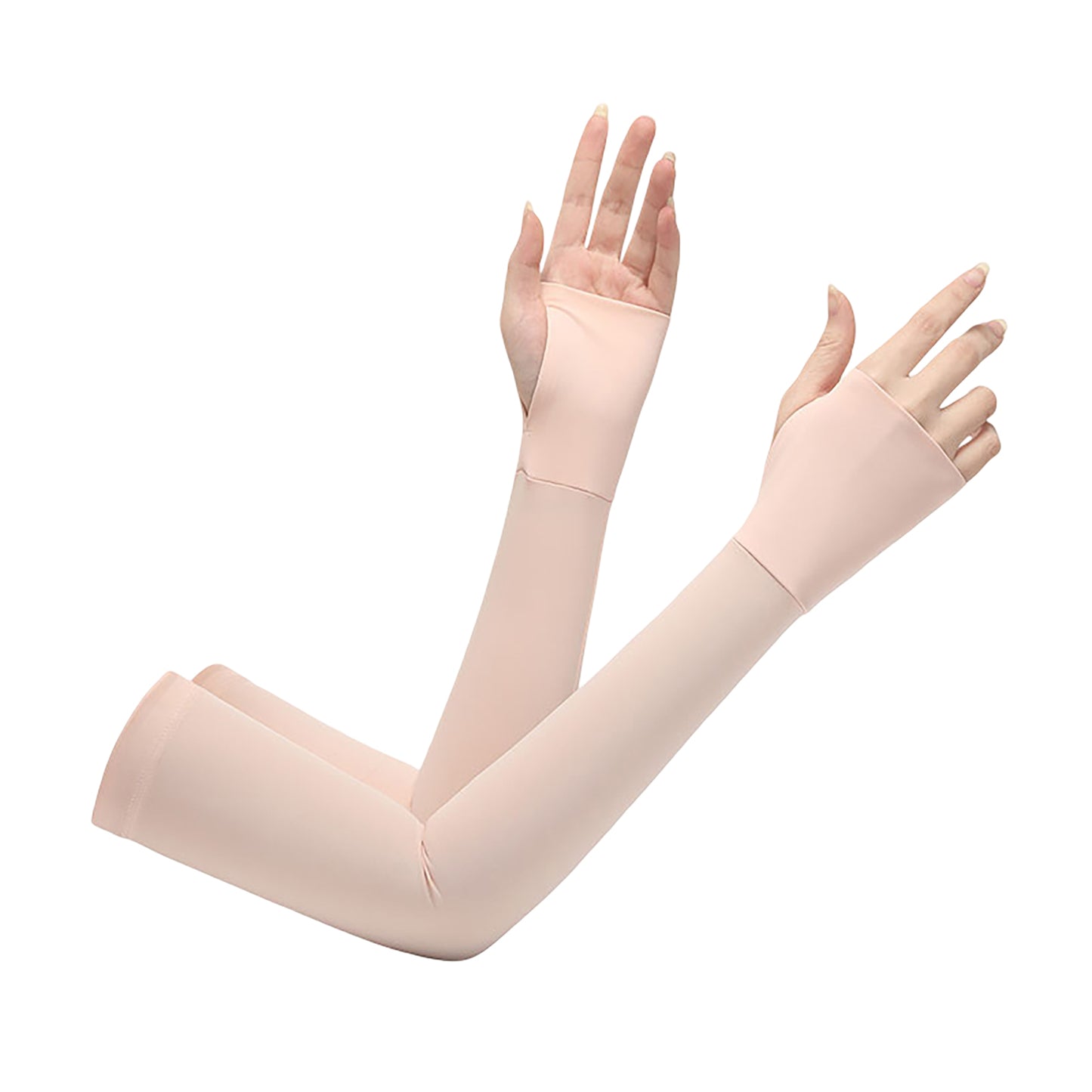 Arm Sleeves Lightweight Cooling Stretch Breathable Sun Sleeves for Driving Running Cycling