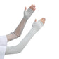 Arm Sleeves Mesh Breathable Lightweight Cooling Sun Sleeves for Driving Running Cycling