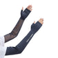 Arm Sleeves Mesh Breathable Lightweight Cooling Sun Sleeves for Driving Running Cycling