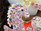 Sparkling Horse Key Chains For Women Girls Gifts Car Purse Animal Pendant Charms Pink