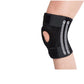 1 Pc Adjustable Knee Support Brace with Open Patella Design and Reinforced Stabilizer Pad