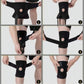 1 Pc Sports Knee Support Brace with Side Stabilizer Springs and Gel Patella Ring Compression Wrap