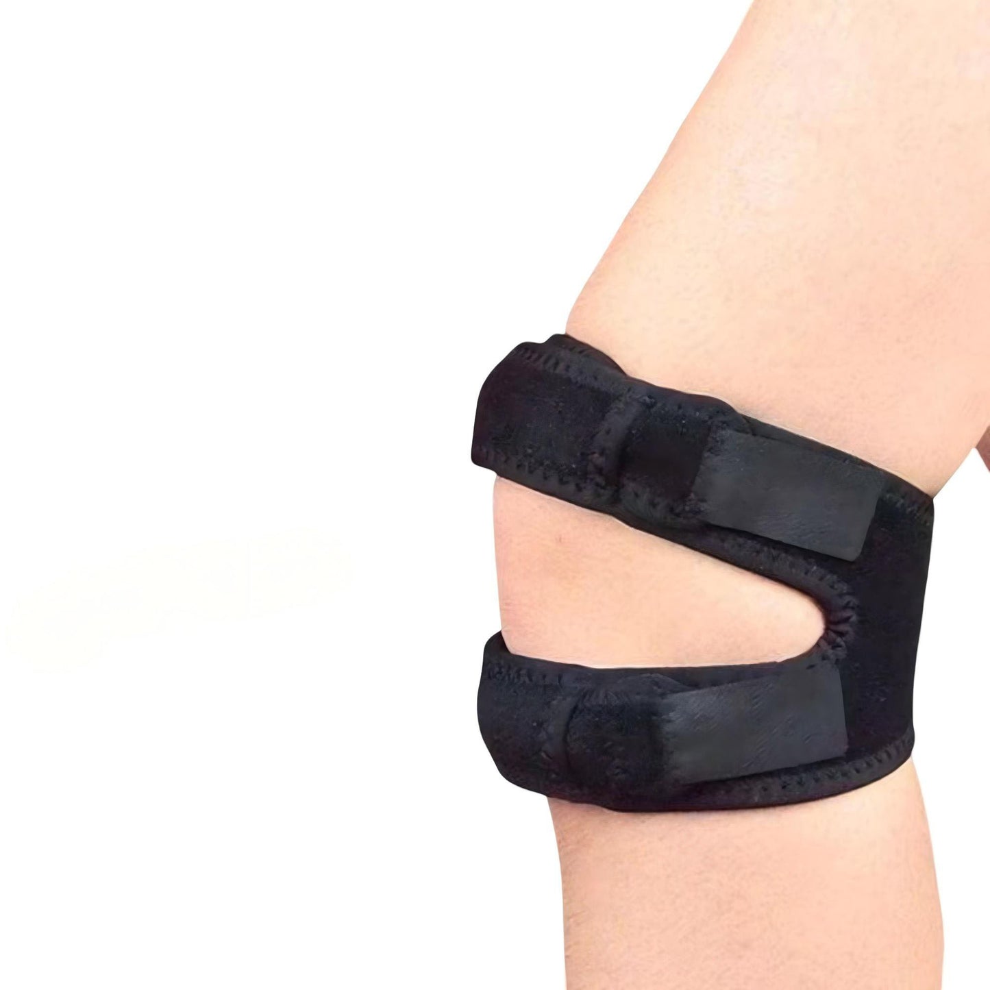 1 Pc Sports Patella Tendon Knee Strap with Silicone Grip Strip and Adjustable Compression Support