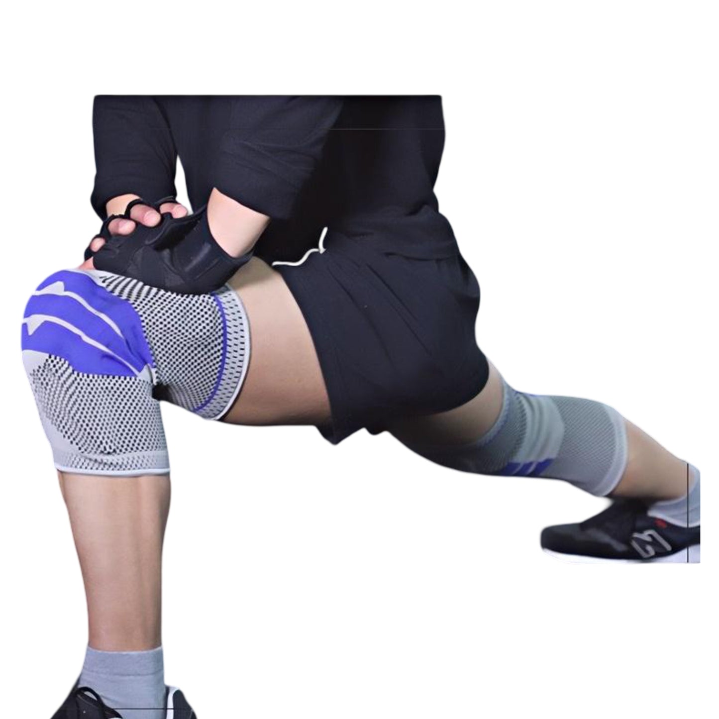 1 Pc Volleyball Knee Compression Sleeves with Targeted Support and Breathable Athletic Fit