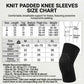 2 Pc Volleyball Knee Pads with Thick Shock Absorbing Cushion and Stretch Compression Sleeve Fit