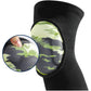 2 Pc Volleyball Knee Pads with Thick Shock Absorbing Cushion and Stretch Compression Sleeve Fit