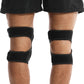 Workout Knee Pads 2 Pc with Shock Absorbing Cushion and Stretch Compression Sleeve Support