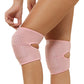 Workout Knee Support Wrap 2 Pc with Adjustable Strap and Breathable Compression Fit