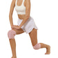 Workout Knee Support Wrap 2 Pc with Adjustable Strap and Breathable Compression Fit