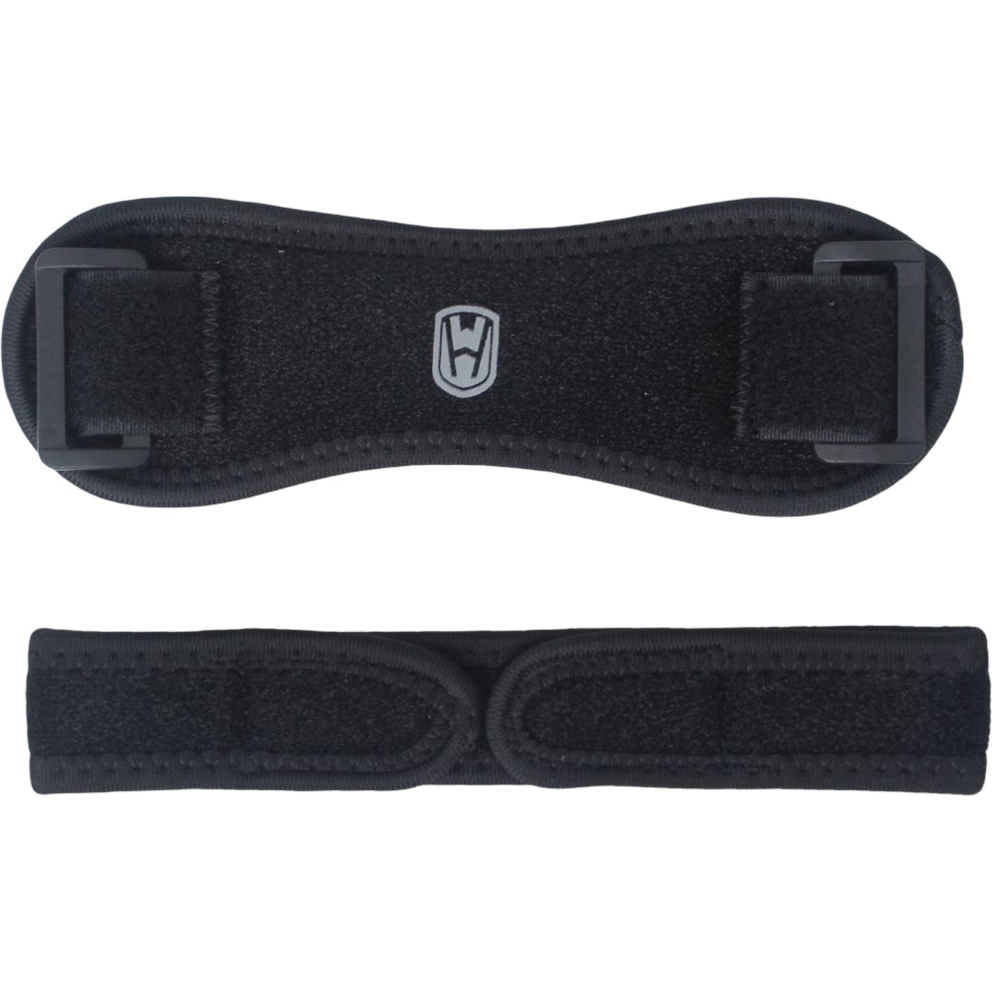 Patella Tendon Knee Straps 2 Pc with Adjustable Compression and Non Slip Support