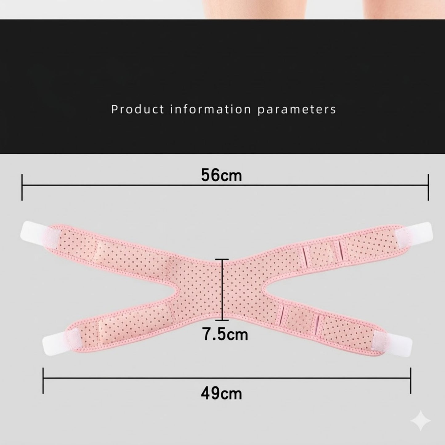 Adjustable Patella Knee Strap 1 Pc with Dual Band Compression Support for Running and Workouts
