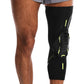 Basketball Knee Pad Leg Sleeve 1 Pc with Hard Shell Impact Guard and Compression Support