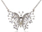 Multicolored Colorful Butterfly Chain Necklace
