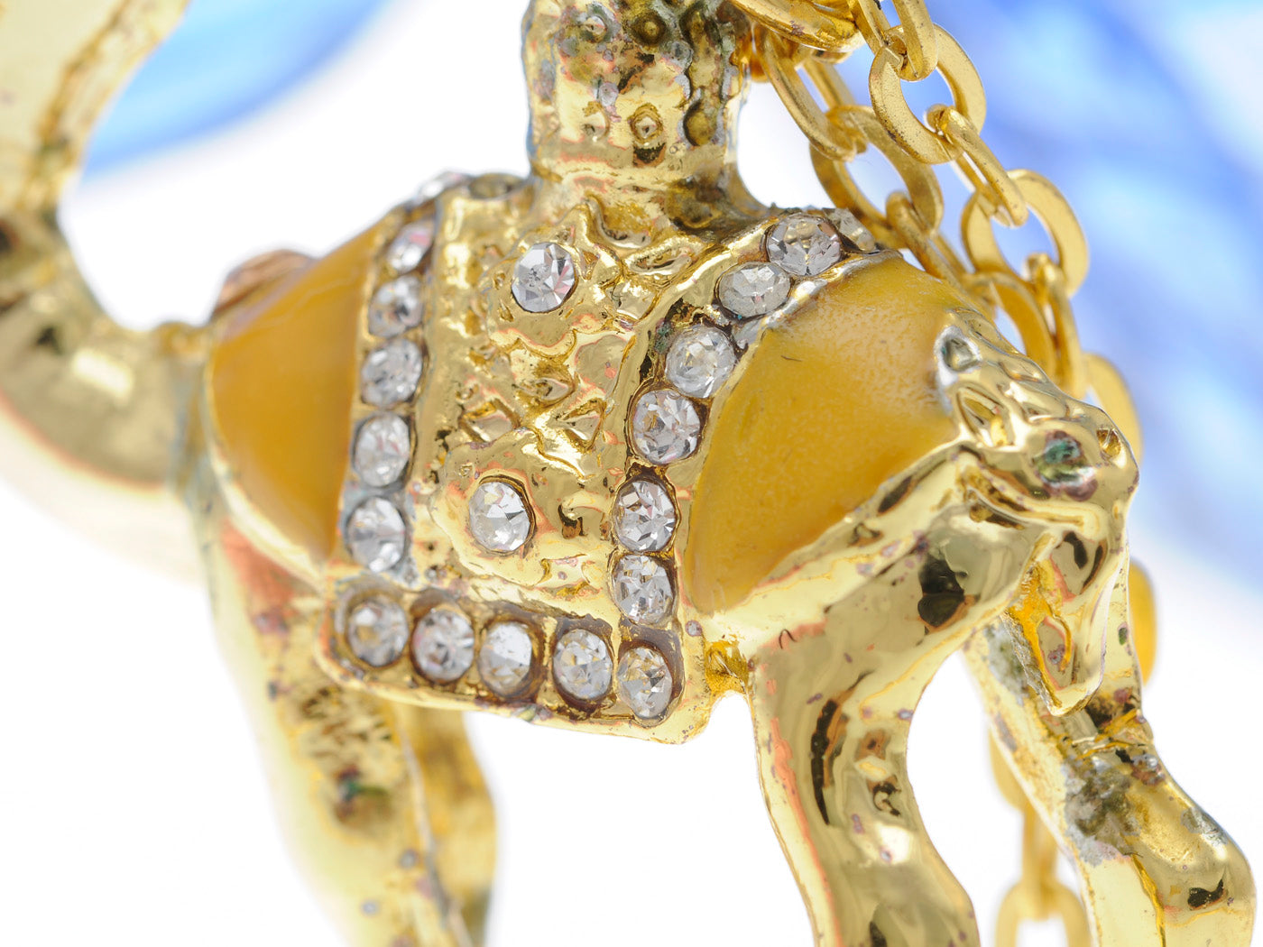 Painted Hot Hump Camel Pendant Necklace