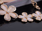 Flower Chain Shell Petal Necklace
