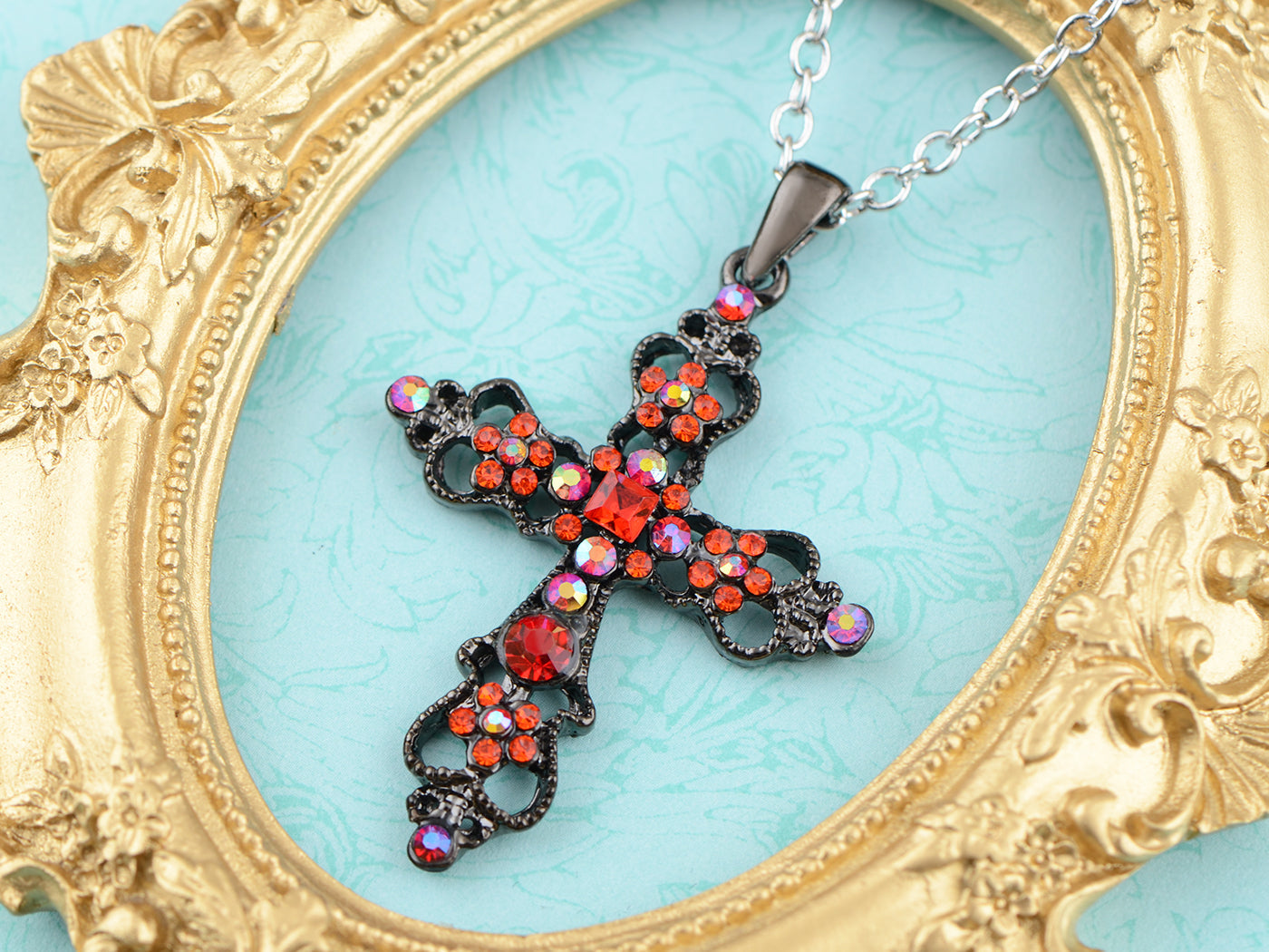 Myhouse Cross Pendant Jesus Cross Pendant Necklace