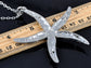 Ocean Starfish Beach Pendant Necklace