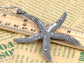 Ocean Starfish Beach Pendant Necklace