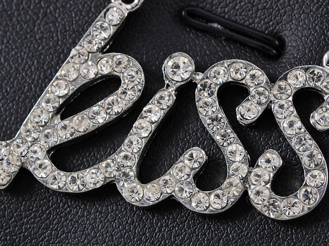 Kiss Letter Word Pendant Necklace