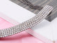 Diamond Multi Strand Choker Tube Statement Collar Necklace