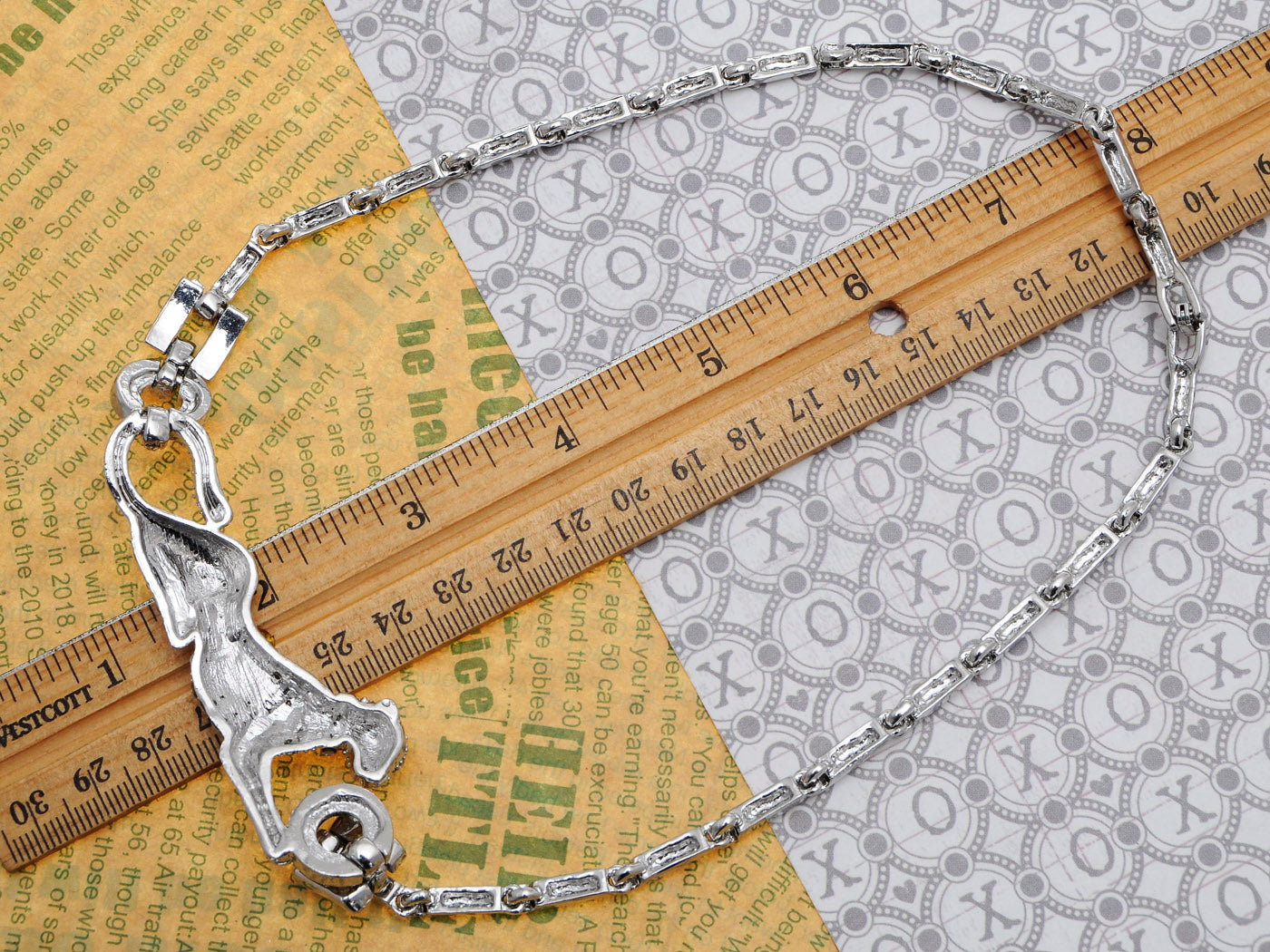 Connecter Jaguar Multiple Chains Able Necklace