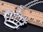Princess Queen Crown Pendant Necklace