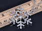 Tons Holiday Winter Snowflake Pendant Necklace