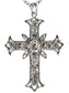 Cross Pendant Necklace Gun Chopper Black Holy Cross