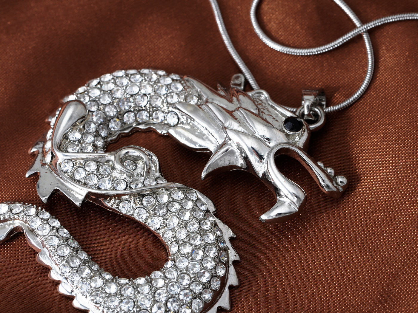 Shine Dragon Animal Pendant Necklace