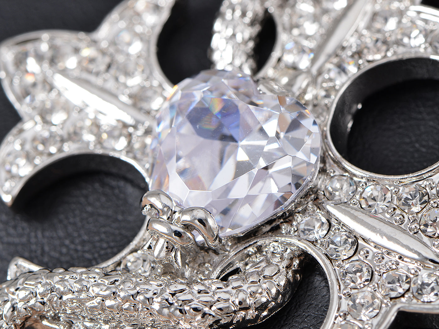 Cool Serpent Wrap Holy Celtic Cross Pendant Necklace