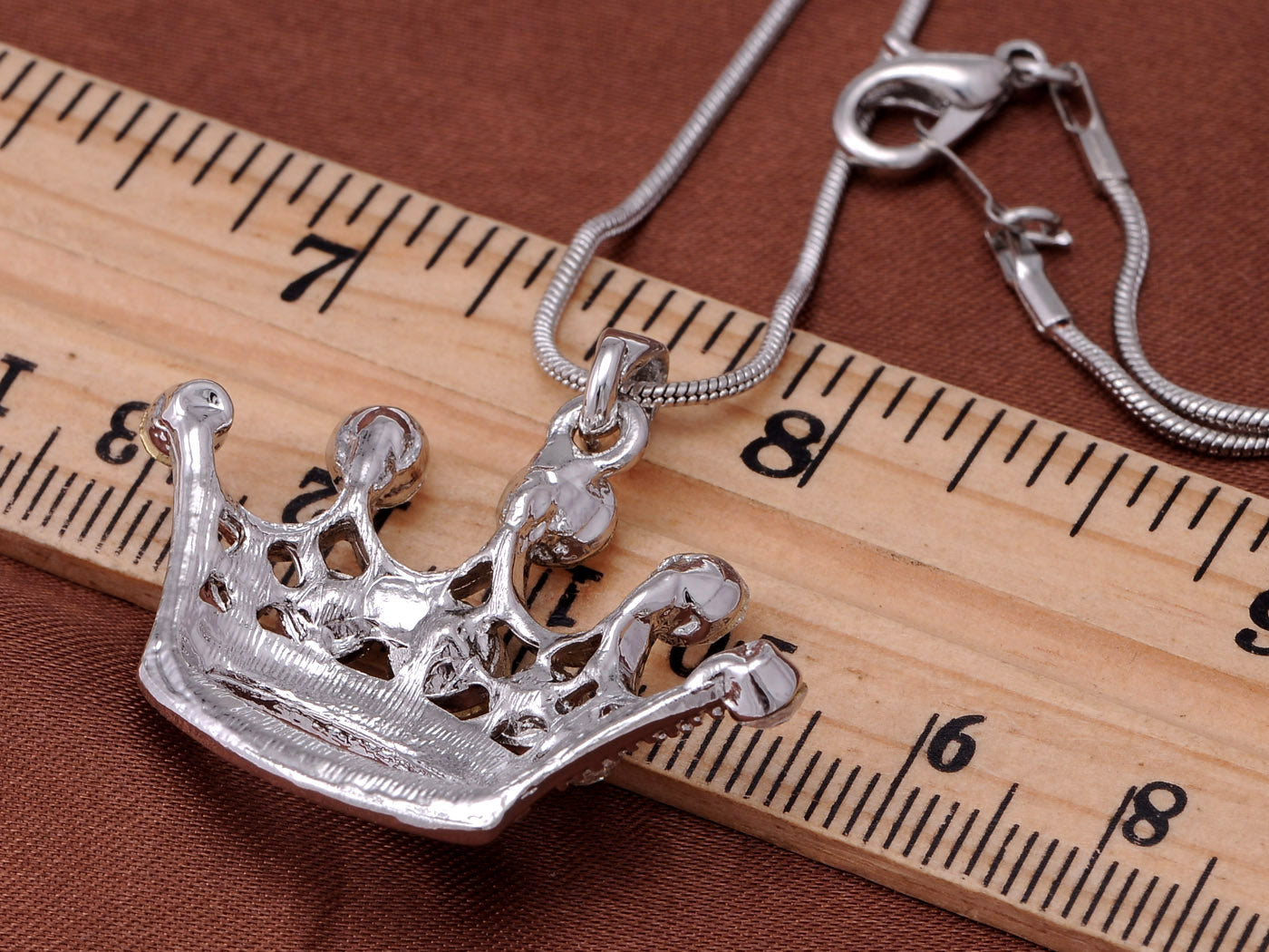 Emperor Royal Crown Pendant Necklace Perfect For King & Queens!