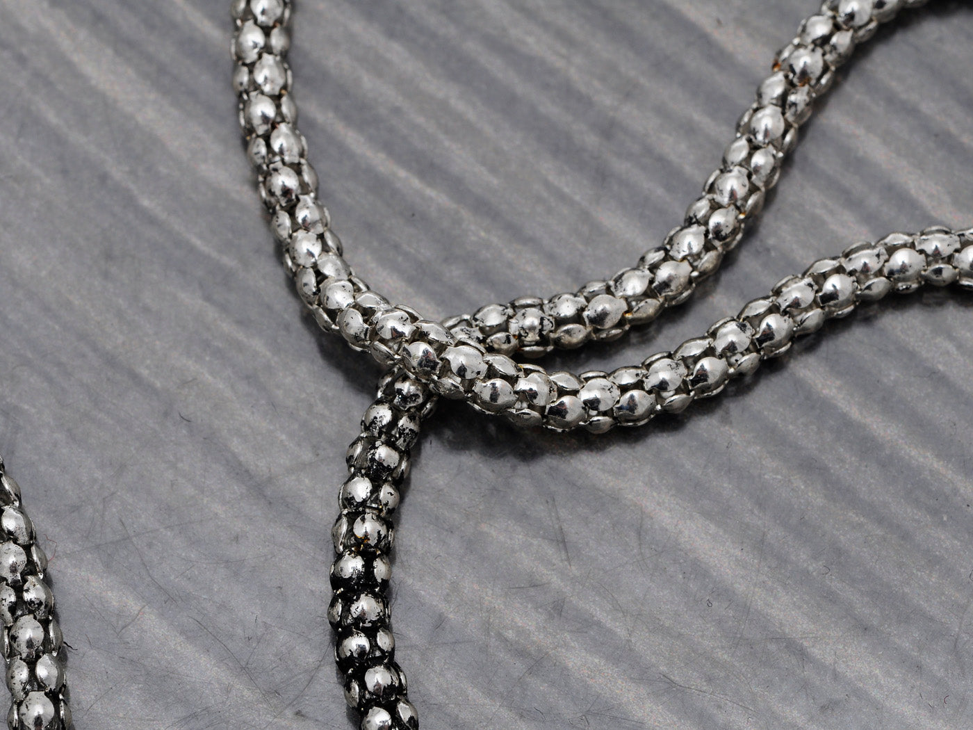 Pastel Color Petals Filigree Petunia Flower Floral Pendant Necklace