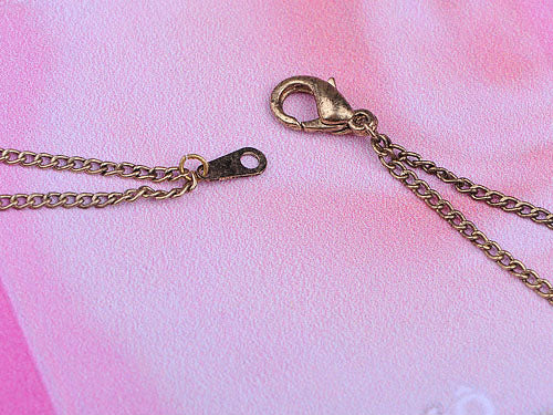 Peacock Bird Encrusted Necklace W Opalescent Ss