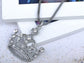 Queen Crown Princess Pendant Necklace