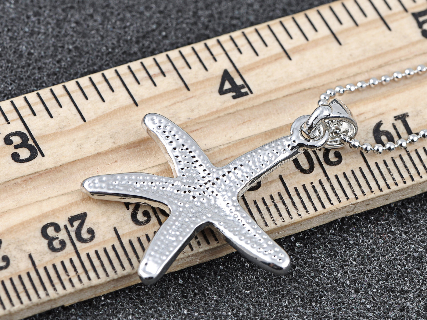 Coloured Ocean Life Starfish Creature Element Necklace