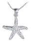 Coloured Ocean Life Starfish Creature Element Necklace