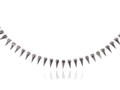 Punk Goth Emo Rock Spike Dog Collar Choker Chain Necklace